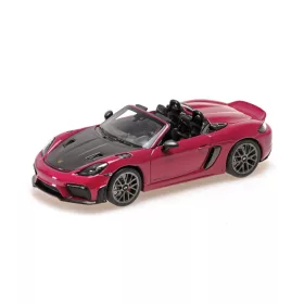  Minichamps - Porsche 718 Spyder RS w/Weissach package Ruby Star 2023 - L.E. 336 pcs.