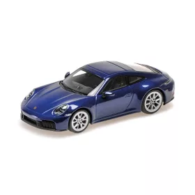   Minichamps - 1:43 Porsche 911 (992.2) Carrera GTS, Gentian Blue Metallic, 2024 - L.E. 336 pcs.