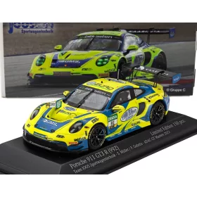   Minichamps - PORSCHE 911 992 GT3 R TEAM JOOS BY RACEmotion N 91 ADAC GT MASTERS 2023 FINN GEHRSITZ - SVEN MULLER YELLOW BLUE