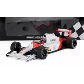   Minichamps - McLAREN  F1  MP4/6 HONDA N 2 SEASON 1991 GERARD BERGER  WHITE RED