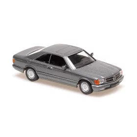   Minichamps - MERCEDES BENZ S-CLASS 560SEC (C126) 1980 GREY MET
