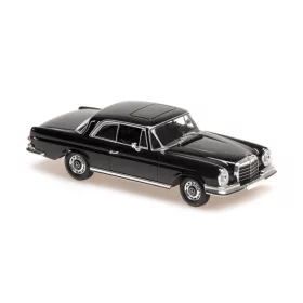   Minichamps - MERCEDES BENZ S-CLASS 280SE COUPE (W111) 1970 BLACK