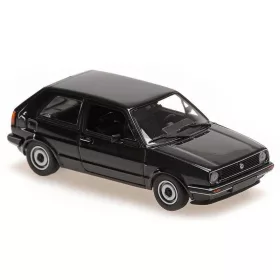   Minichamps - 1:43 VOLKSWAGEN GOLF   1985   BLACK METALLIC - MAXICHAMPS - MINICHAMPS