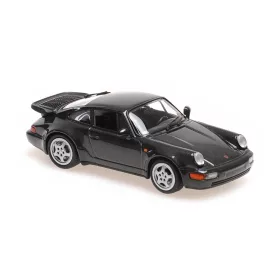 Minichamps - PORSCHE 911 TURBO (964) – 1990 – BLACK PERL