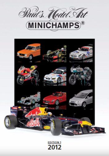Minichamps - PMA CATALOGUE - 2012 - EDITION 1 - MINICHAMPS