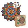 Milliwood - Mandala full with orange swirls