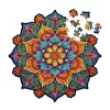 Milliwood - Mandala full with orange swirls