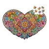 Milliwood - Mandala with symbol of love