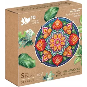 Milliwood - Mandala full of green seeds