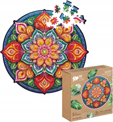 Milliwood - Mandala full of green seeds