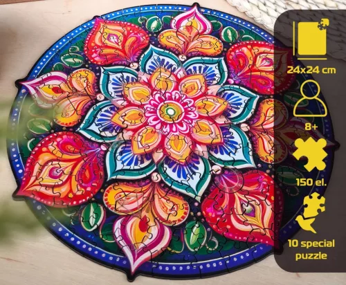 Milliwood - Mandala full of green seeds