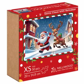 Milliwood - Santa with rindeer