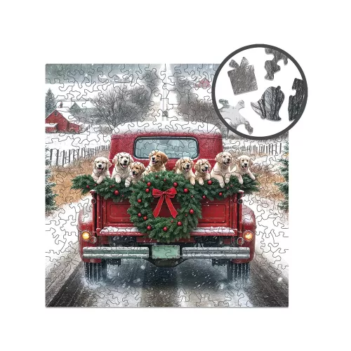 Milliwood - Christmas Traveling Dogs