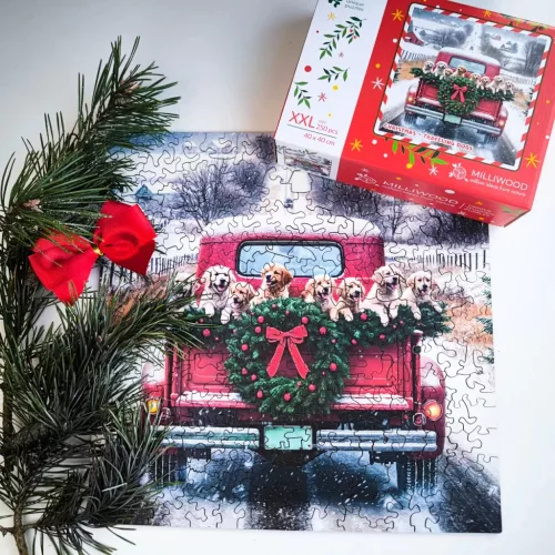 Milliwood - Christmas Traveling Dogs