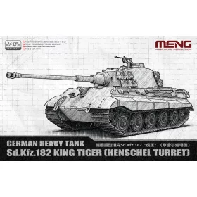   Meng Model - German Heavy Tank Sd.Kfz.182 King Tiger (Henschel Turret)