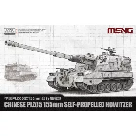   Meng Model - Chinese PLZ05 155mm Self-Propelled Howitzer tank makett