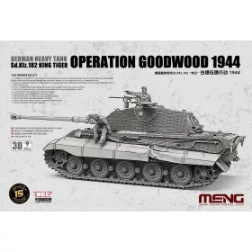   Meng Model - German Heavy Tank Sd.Kfz.182 King Tiger Operation Goodwood 1944