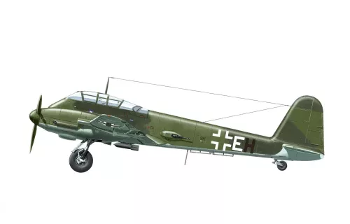 Meng Model - Messerschmitt Me410A-1 High Speed Bomber repülő makett