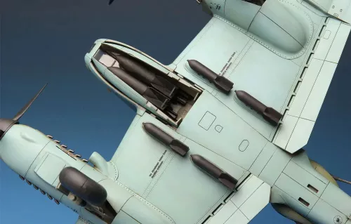 Meng Model - Messerschmitt Me410A-1 High Speed Bomber repülő makett