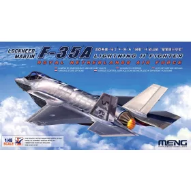   Meng Model - Lockheed Martin F-35A Lightning II Fighter Royal Netherlands Air Force repülő makett