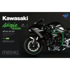 Meng Model - Kawasaki Ninja H2R 2018 (Pre-colored Edition)