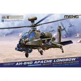   Meng Model - Boeing AH-64D Apache Longbow Heavy Attack Helicopter helikopter makett