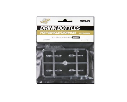 Meng Model - Drink Bottles For Vehicle & Diorama
