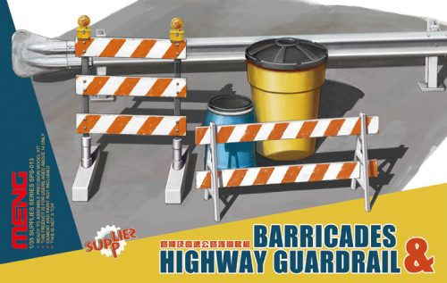 Meng Model - Barricades & Highway Guardrail