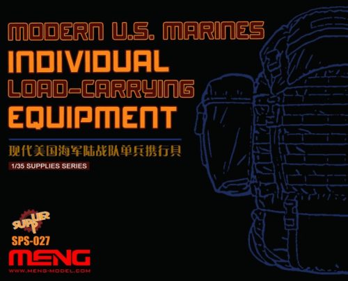 Meng Model - Modern U.S. Marines Individual Load-Carrying Equipment (Resin)