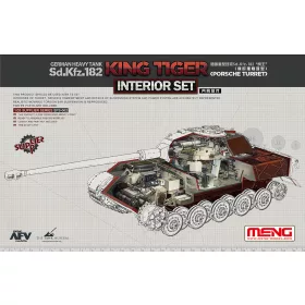   Meng Model - German Heavy Tank Sd.Kfz.182 King Tiger (Porsche Turret) Interior S