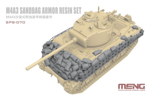 Meng Model - M4A3 Sandbag Armor Resin Set
