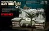 Meng Model - British Heavy Assault Tank A39 Tortoise tank makett