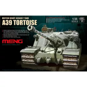   Meng Model - British Heavy Assault Tank A39 Tortoise tank makett