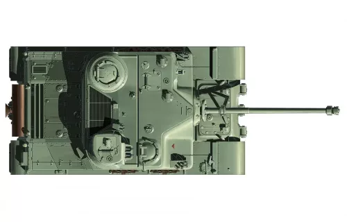 Meng Model - British Heavy Assault Tank A39 Tortoise tank makett