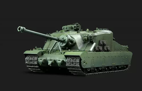 Meng Model - British Heavy Assault Tank A39 Tortoise tank makett