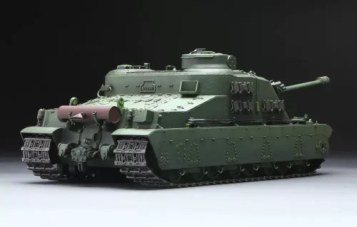 Meng Model - British Heavy Assault Tank A39 Tortoise tank makett