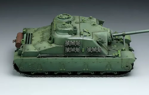 Meng Model - British Heavy Assault Tank A39 Tortoise tank makett
