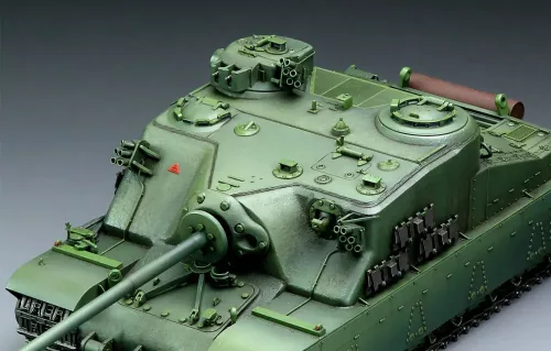 Meng Model - British Heavy Assault Tank A39 Tortoise tank makett