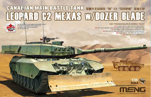 Meng Model - Canadian Main Battle Tank Leopard C2 MEXAS w/Dozer Blade