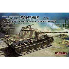  Meng Model - German Medium Tank Sd.Kfz.171 Panther Ausf.G Early/Ausf.G with Air Defense Armor tank makett