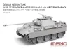 Meng Model - German Medium Tank Sd.Kfz.171 Panther Ausf.G Early/Ausf.G with Air Defense Armor tank makett