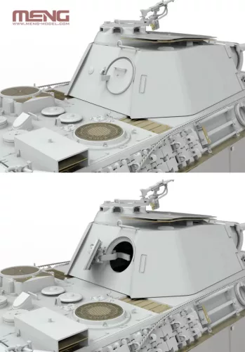 Meng Model - German Medium Tank Sd.Kfz.171 Panther Ausf.G Early/Ausf.G with Air Defense Armor tank makett