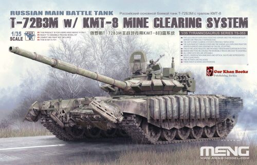 Meng Model - Russian Main Battle Tank T-72B3M w/ KMT-8 Mine Clearing System