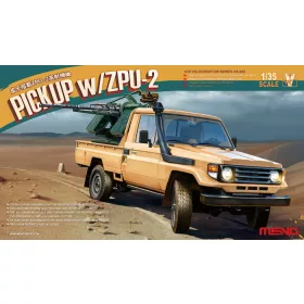 Meng Model - Pickup Zpu-2 autó makett