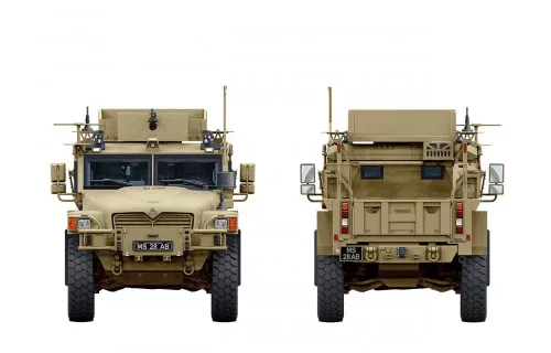 Meng Model - British Army Husky Tactical Support Vehicle harcjármű makett