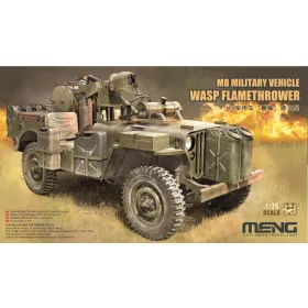 Meng Model - Wasp Flamethrower Jeep harcjármű makett