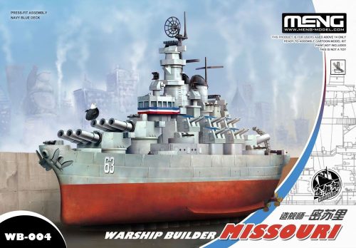Meng Model - Warship Builder Missouri