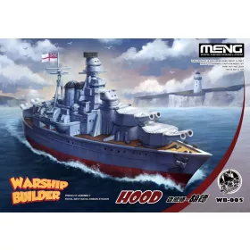Meng Model - Warship Builder Hood hajó makett