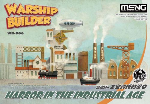 MENG-Model - Warship Builder-Harbor In The Industrial Age (CARTOON MODEL)