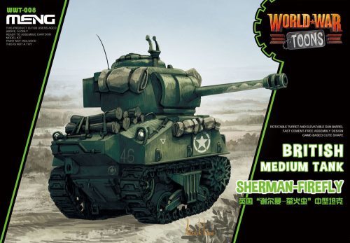Meng Model - British Medium Tank Sherman-Firefly (CARTOON MODEL)